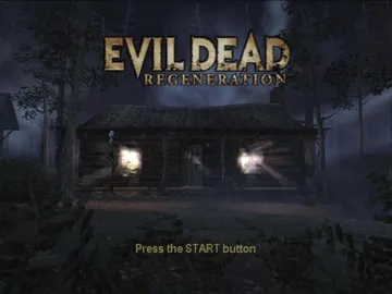 Evil Dead - Regeneration screen shot title